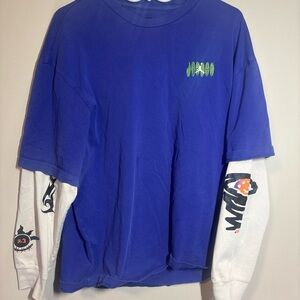 Nike Jordan Flight MVP Mens Fleece Pullover DV1597-432 Early 2000s Skater Y2K XL